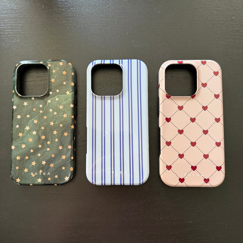 3 Burga Iphone 16 Pro Cases